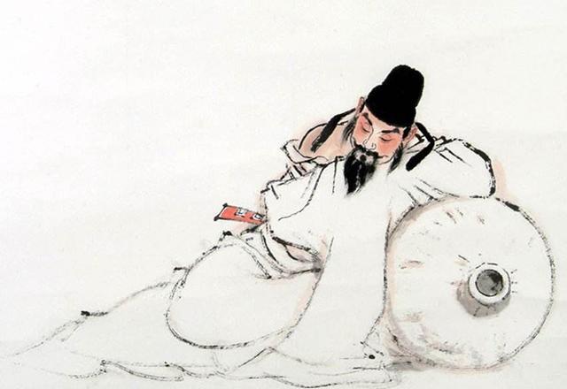 李白喝酒时写了个上联,后来大醉忘写下联,上联却流传千古