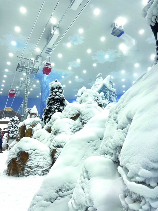 长沙湘江欢乐城造雪成功,今年暑假可迎客