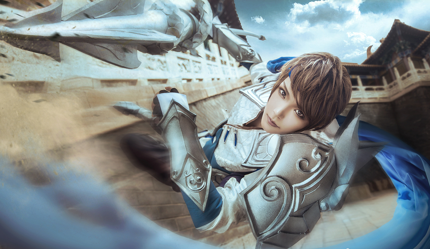 王者荣耀:一个人cos信白云亮三对基友加两兄弟,妹子的三观已毁