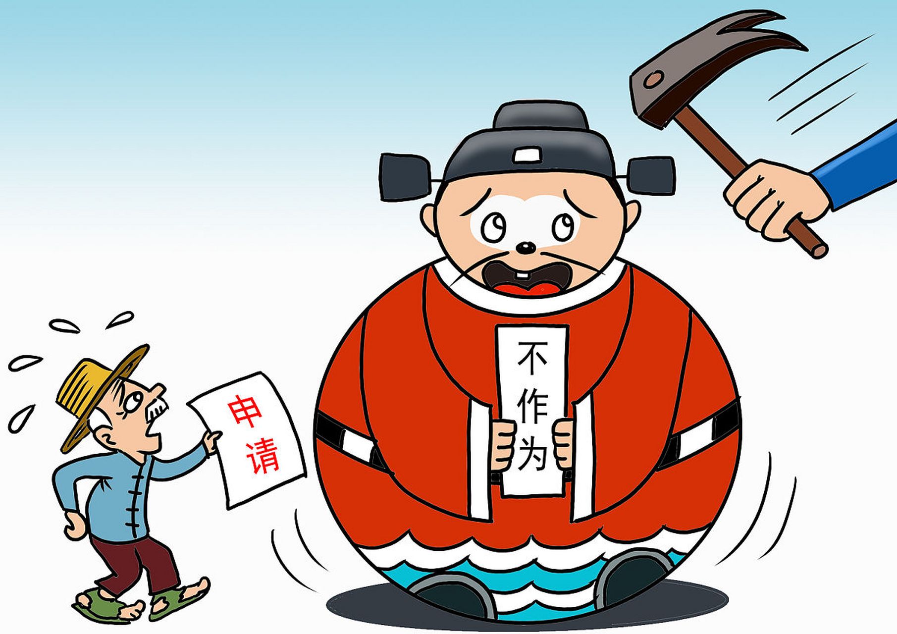 吴敬德在郝的合同上签字后,市纪检人员上门调查,吴敬德