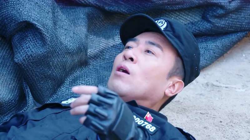 警花与警犬杜飞为了保护李姝寒自己从高处掉下摔成了脑震荡