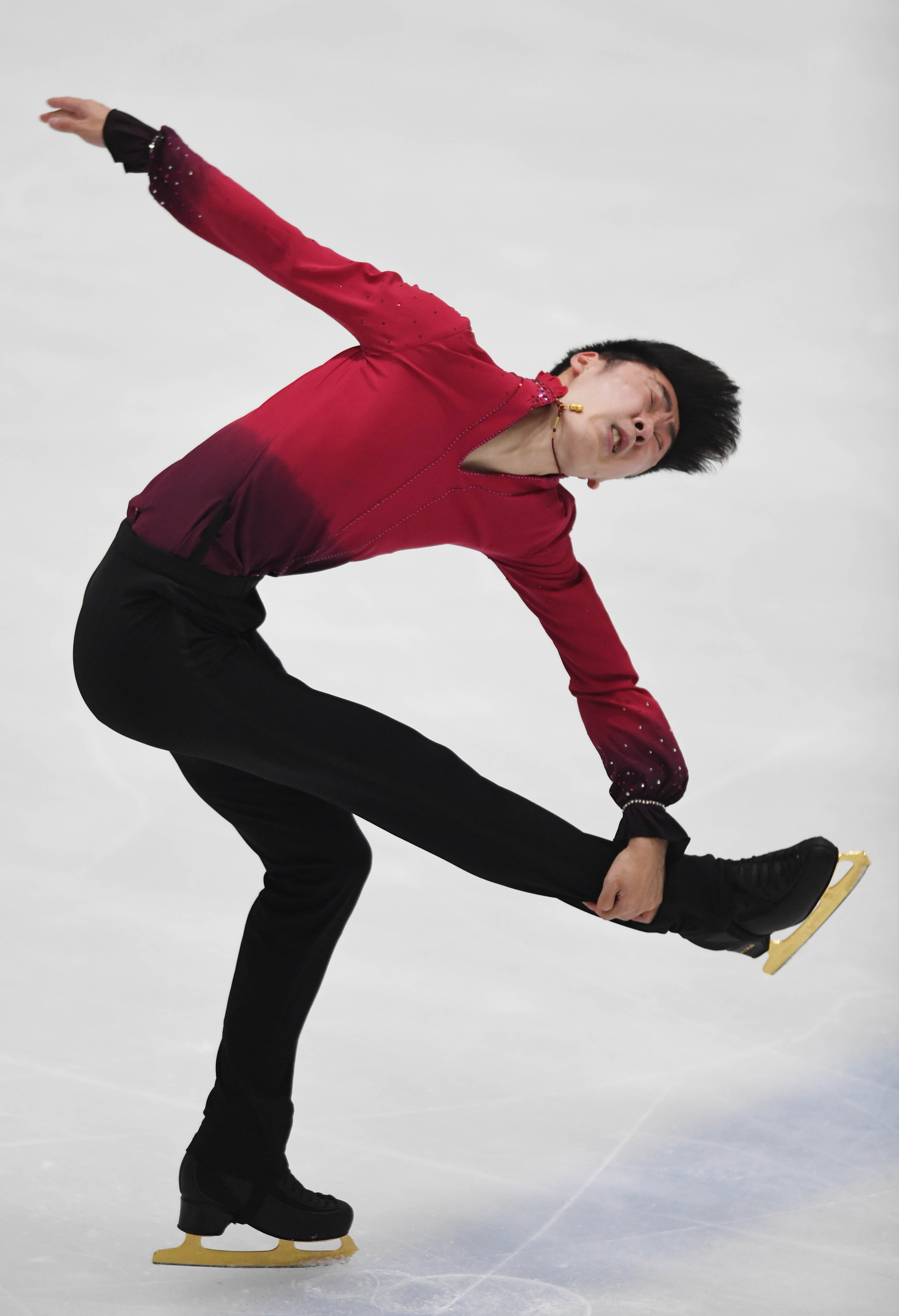 花样滑冰——2018全国大奖赛男子单人滑:金博洋夺冠(2)