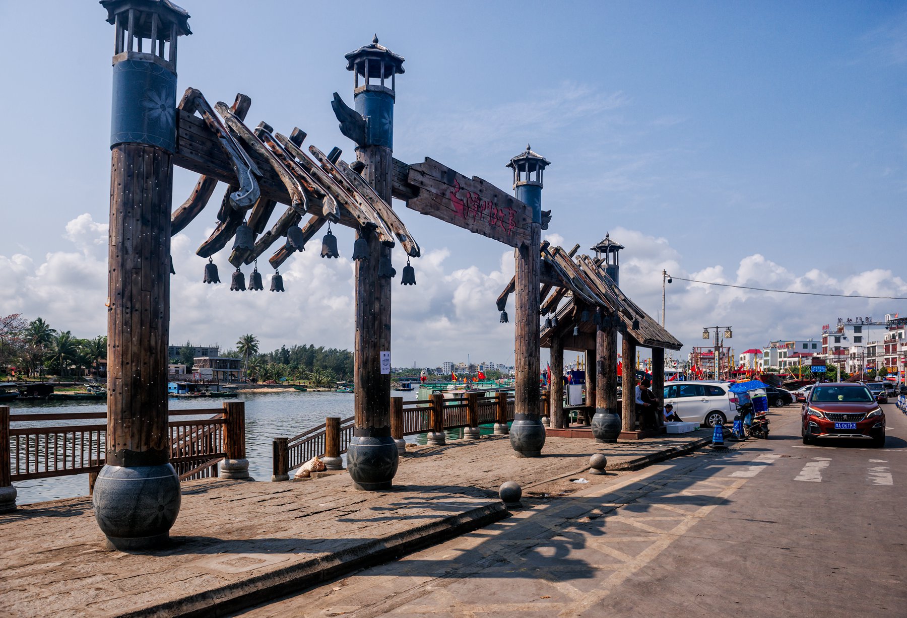 最适合床车自驾游的地方海南环岛之潭门渔港,潭门故事,千年渔港