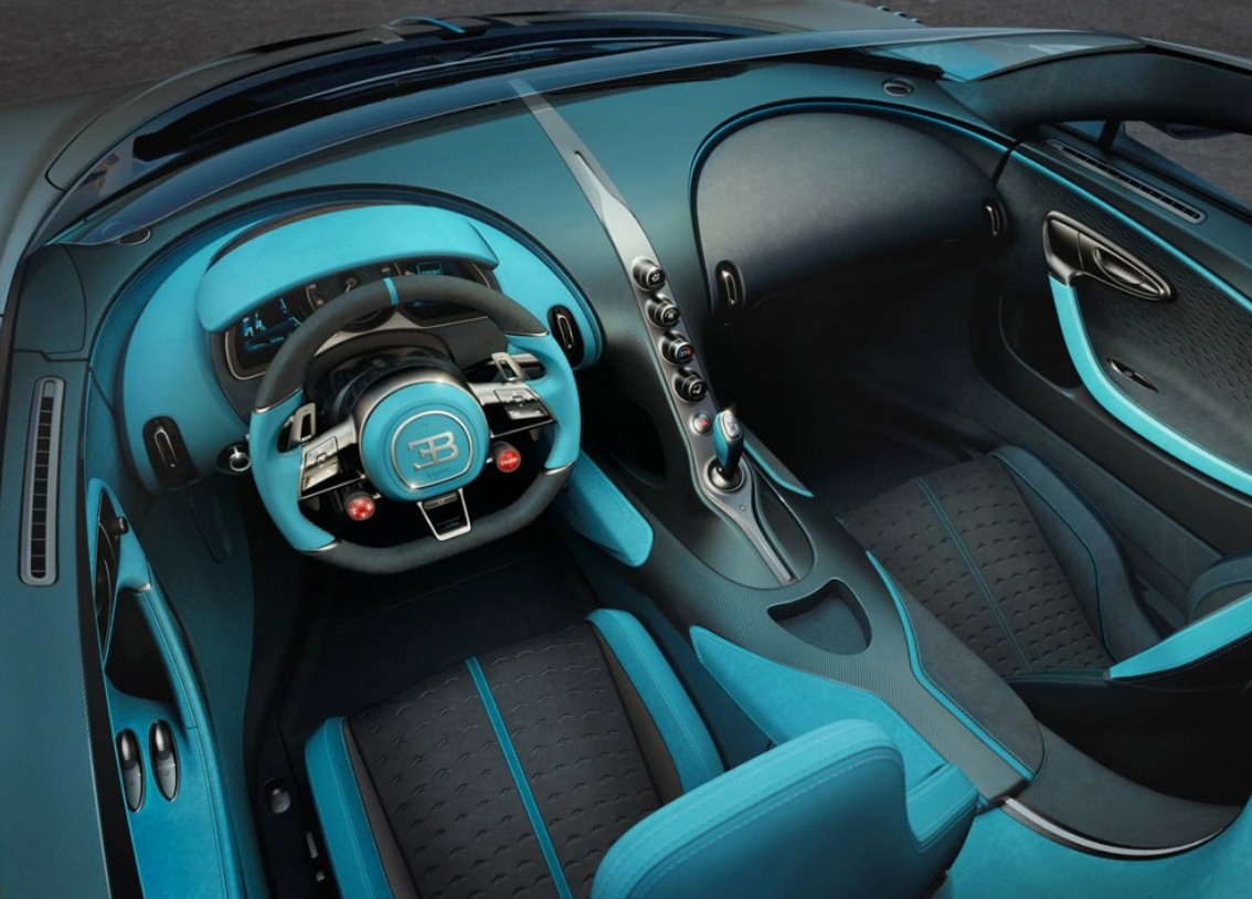 这样的布加迪divo,科技感十足,你一定喜欢