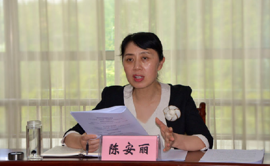 陈安丽因工作变动辞去湖北省副省长职务
