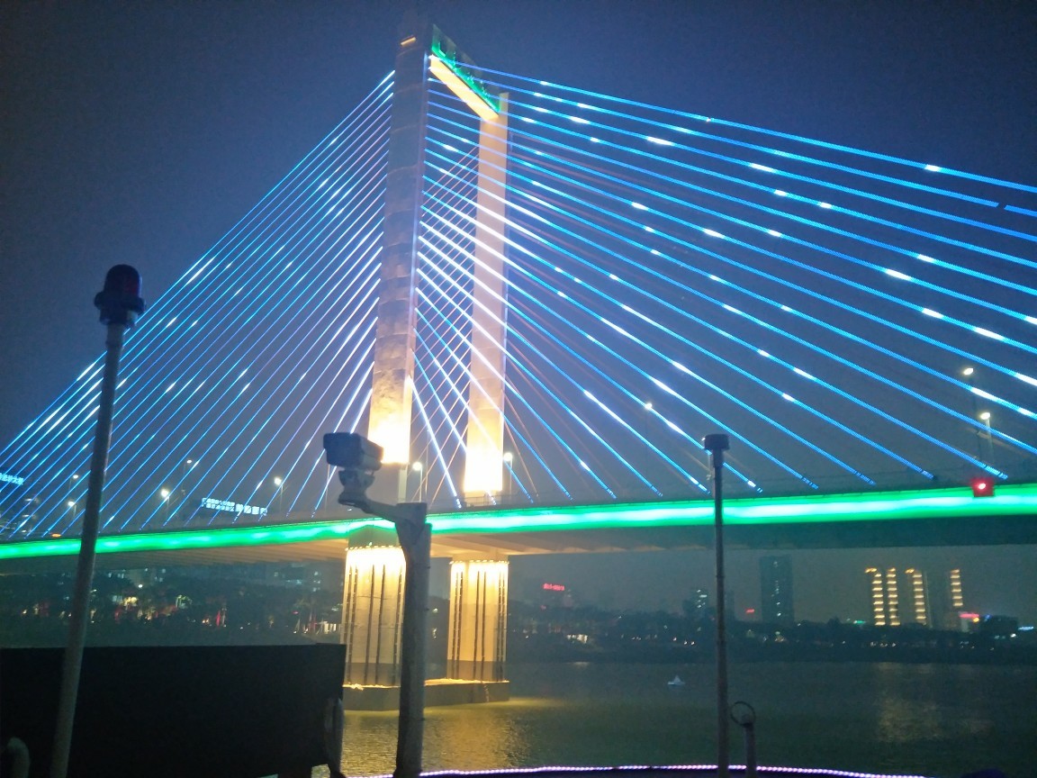 南宁白沙大桥夜景图片图片