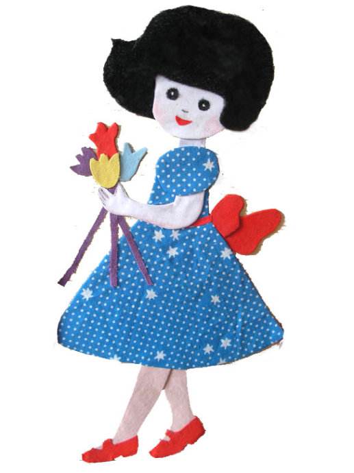 阳新布贴画,一朵来自于民间朴素的山茶花