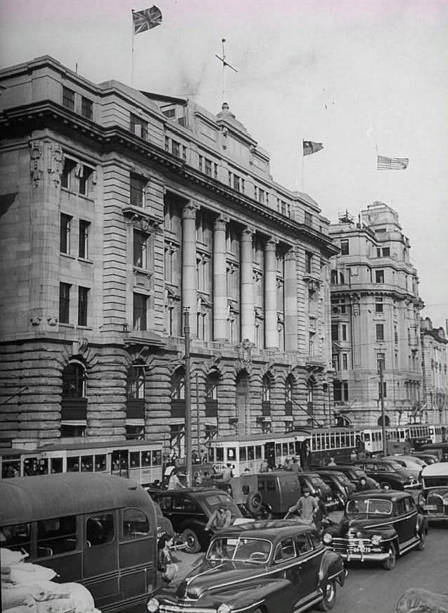 经典老照片,老上海原来是这样的,十里洋场真让人怀念.