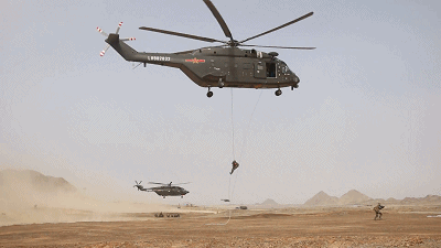 动图展示"空中突击旅"到底有多强大