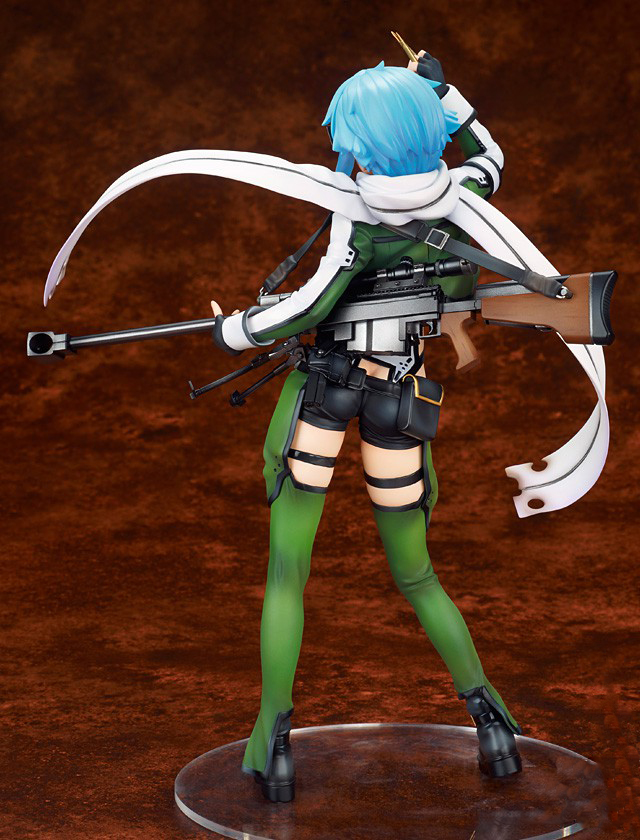 萌妹神枪手带你吃鸡《刀剑神域》诗乃手办带来心动暴击