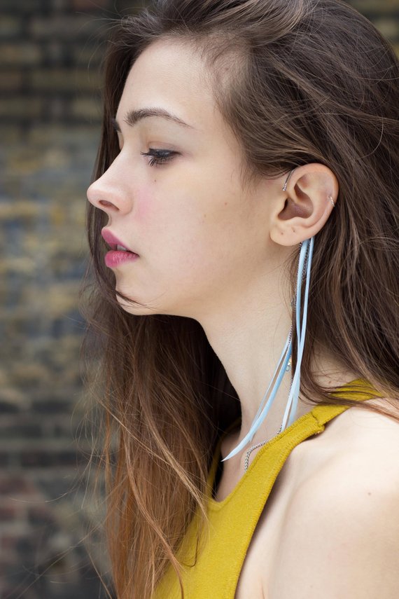 时尚一只耳,单边耳环的正确打开方式!