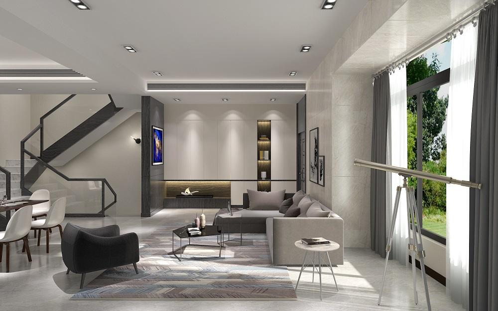 300平米的房子怎么装修合适,朋友半包花了30万,大家都惊呆了!