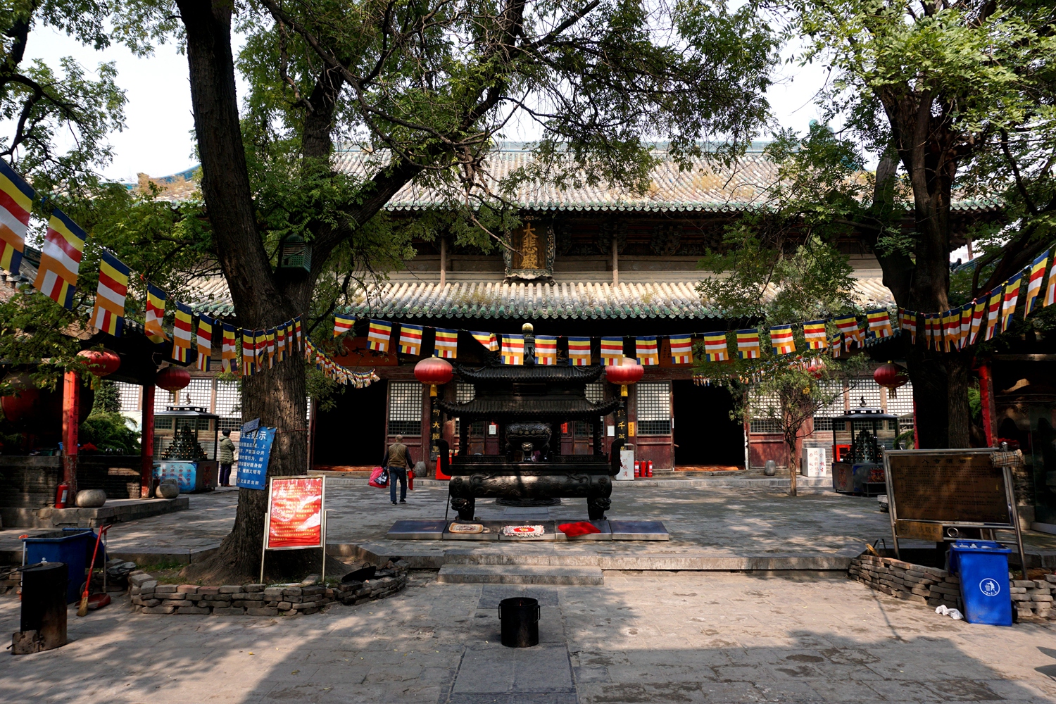 游山西太原崇善寺,大悲殿堪比晋祠圣母殿,古朴沧桑令人深感震撼