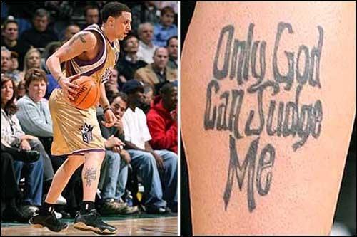 罗德曼堪称nba纹身鼻祖,艾弗森引领潮流时尚
