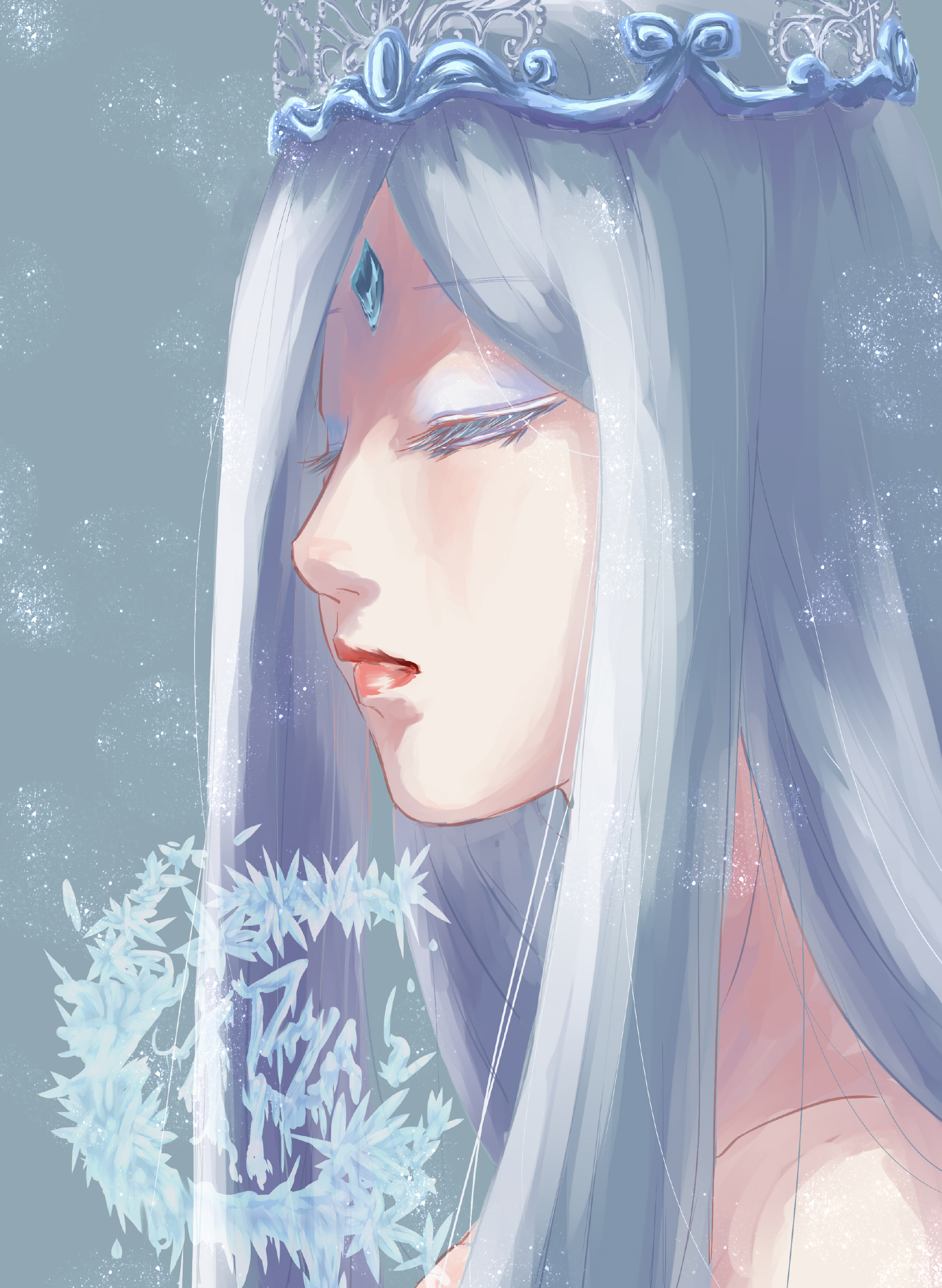 叶罗丽:冰雪美人变q版萌物,不同版本的冰公主,你喜欢哪一个?