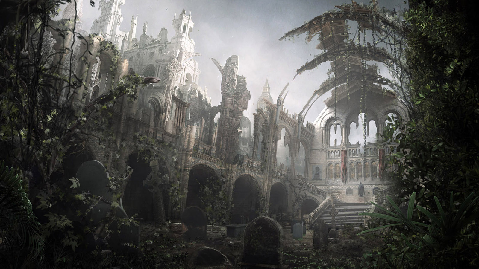 绝美cg游戏场景,高清壁纸图片,cg动画