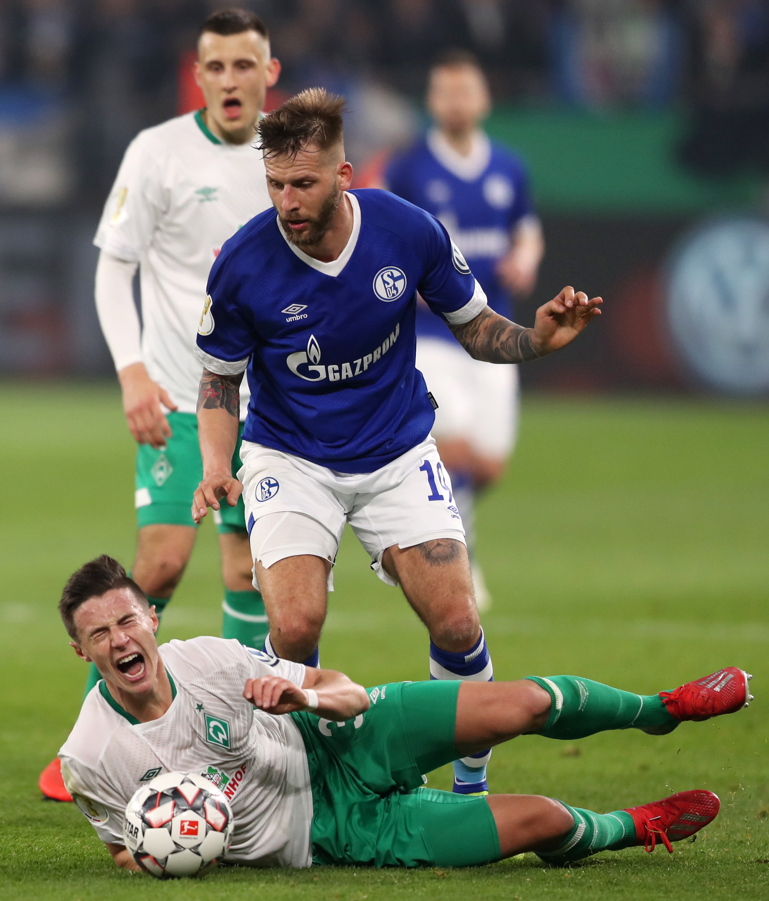 足球德国杯不来梅晋级四强2