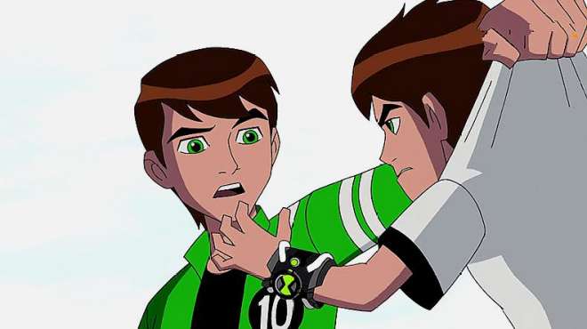 [图]Ben10：时空旅行意外？小班碰到了小时候的自己，态度真是恶劣！