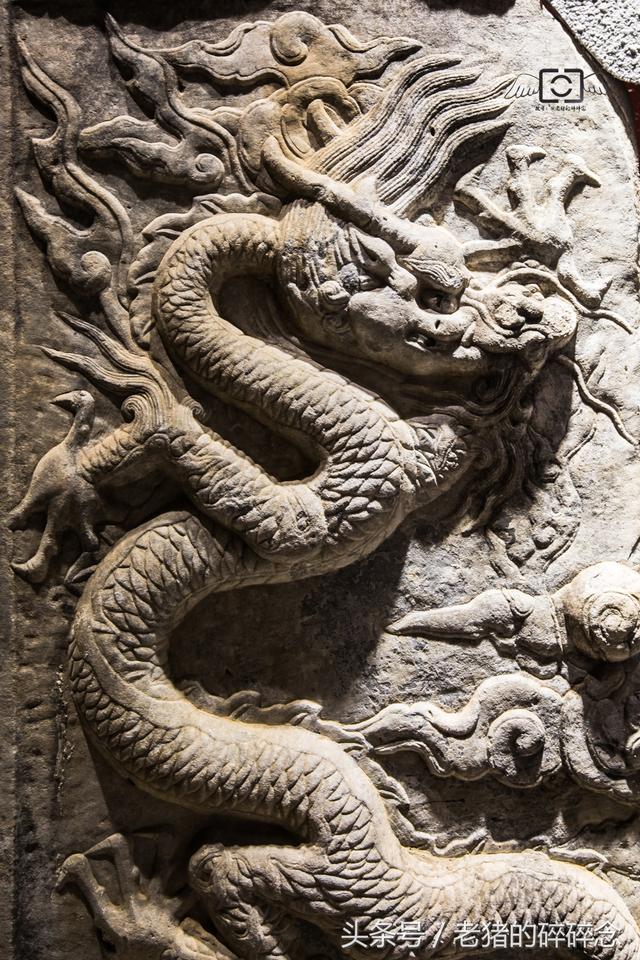 精美绝伦,实探北海石雕艺术展之皇家二龙戏珠夹杆石