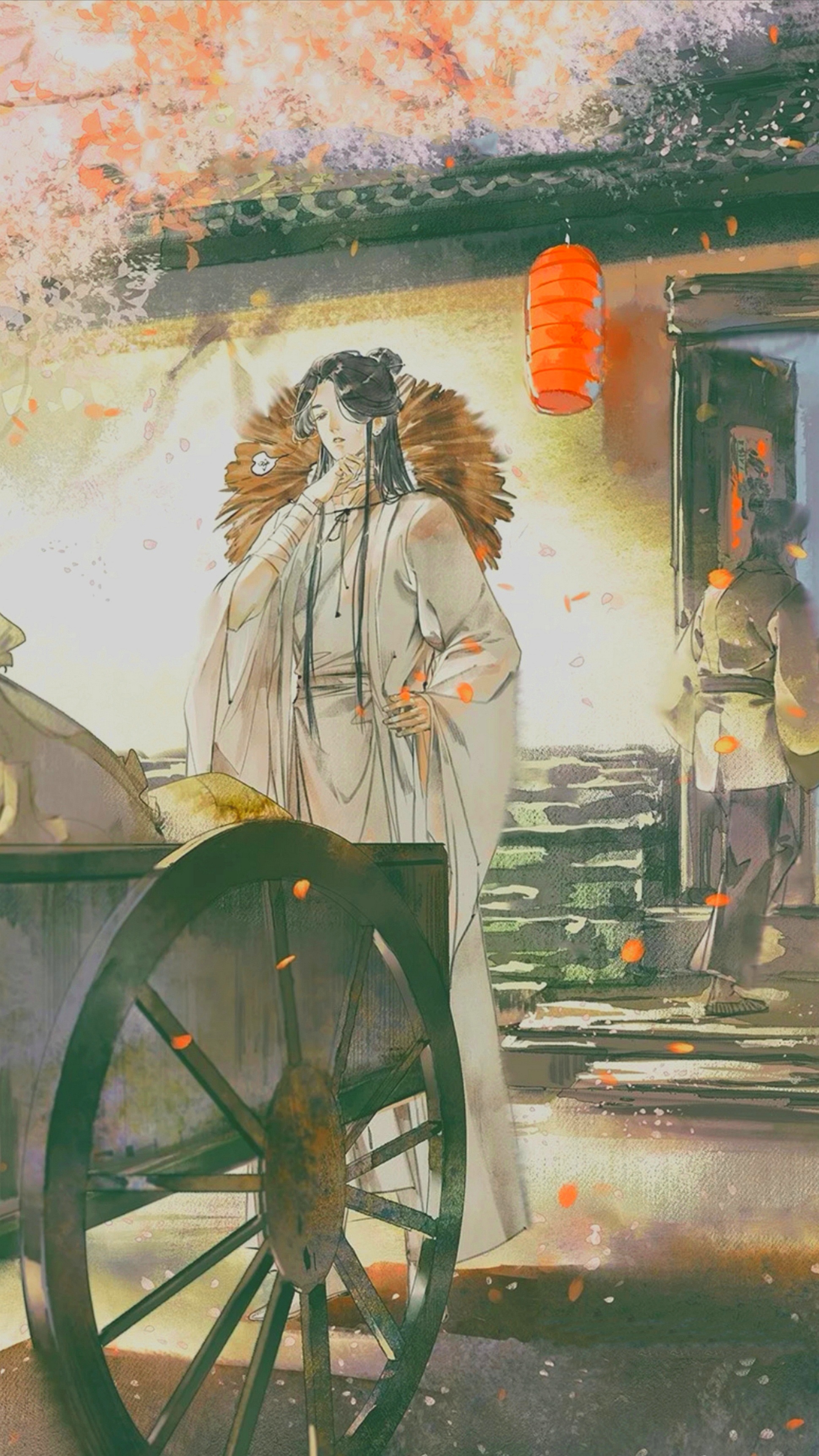《天官赐福》自制壁纸,你的锁屏被我承包了