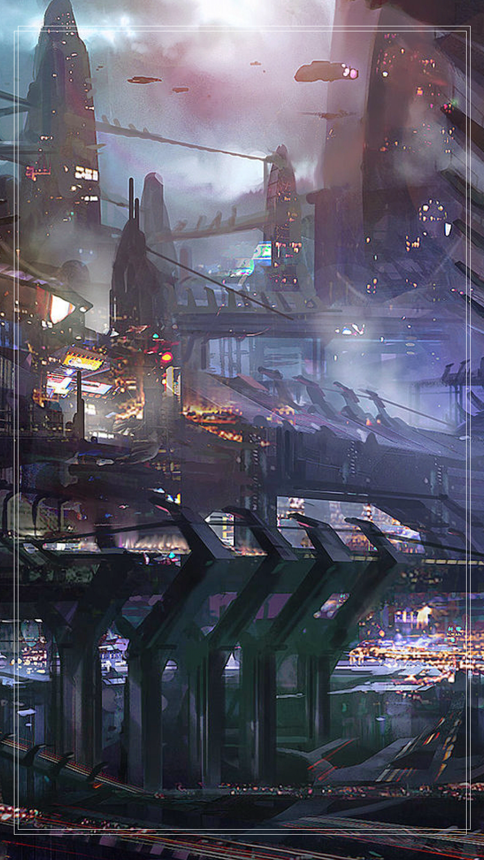 高清大图福利:精选科幻风场景概念图赏析