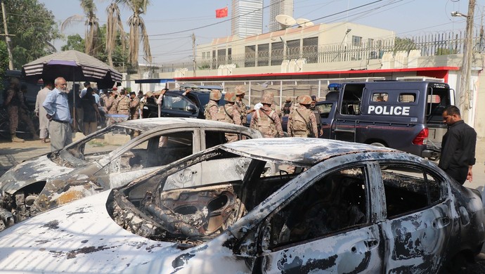 英媒:中国驻卡拉奇领事馆遇袭事件策划者已死亡
