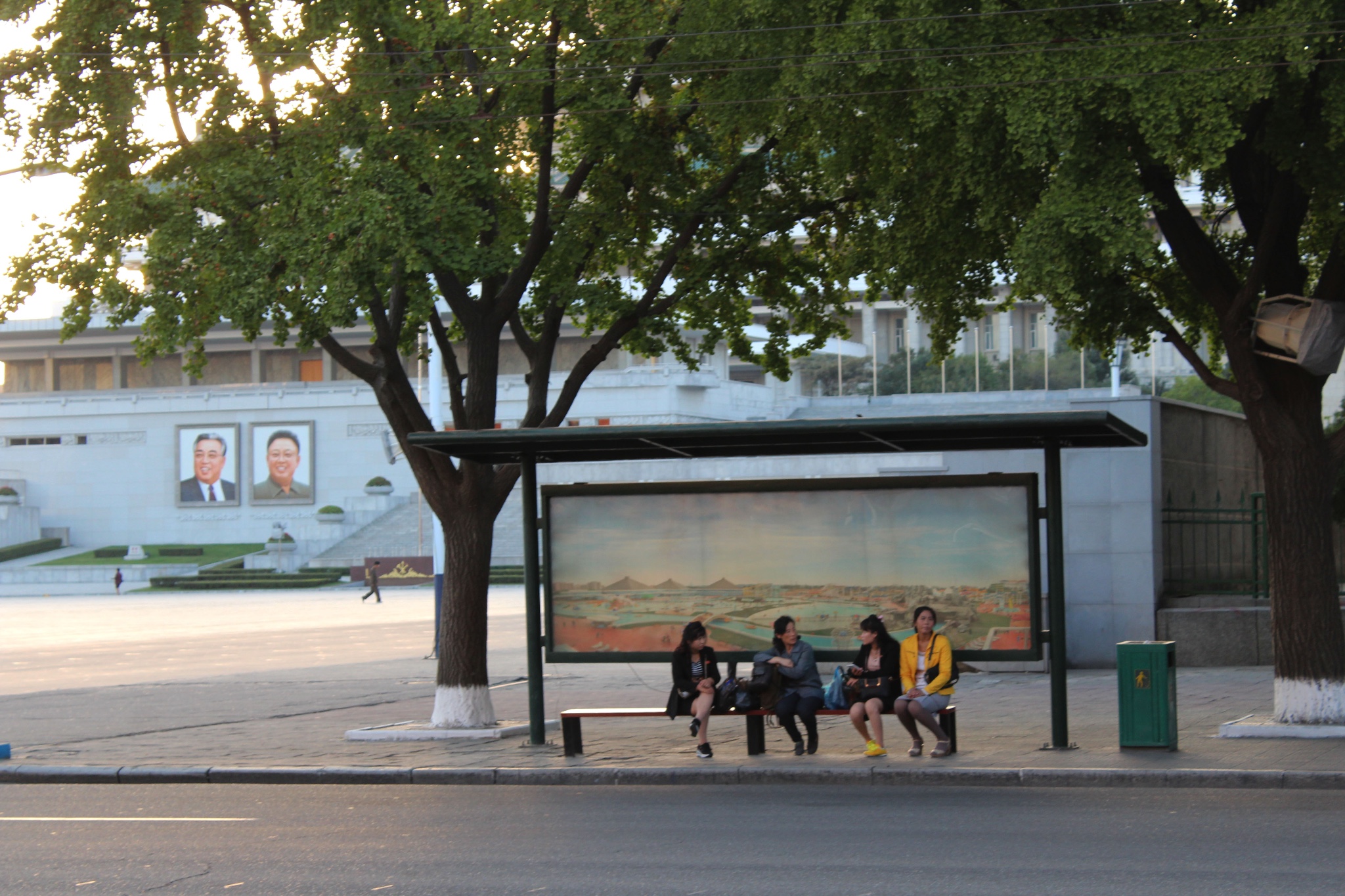 朝鲜街拍平壤图片