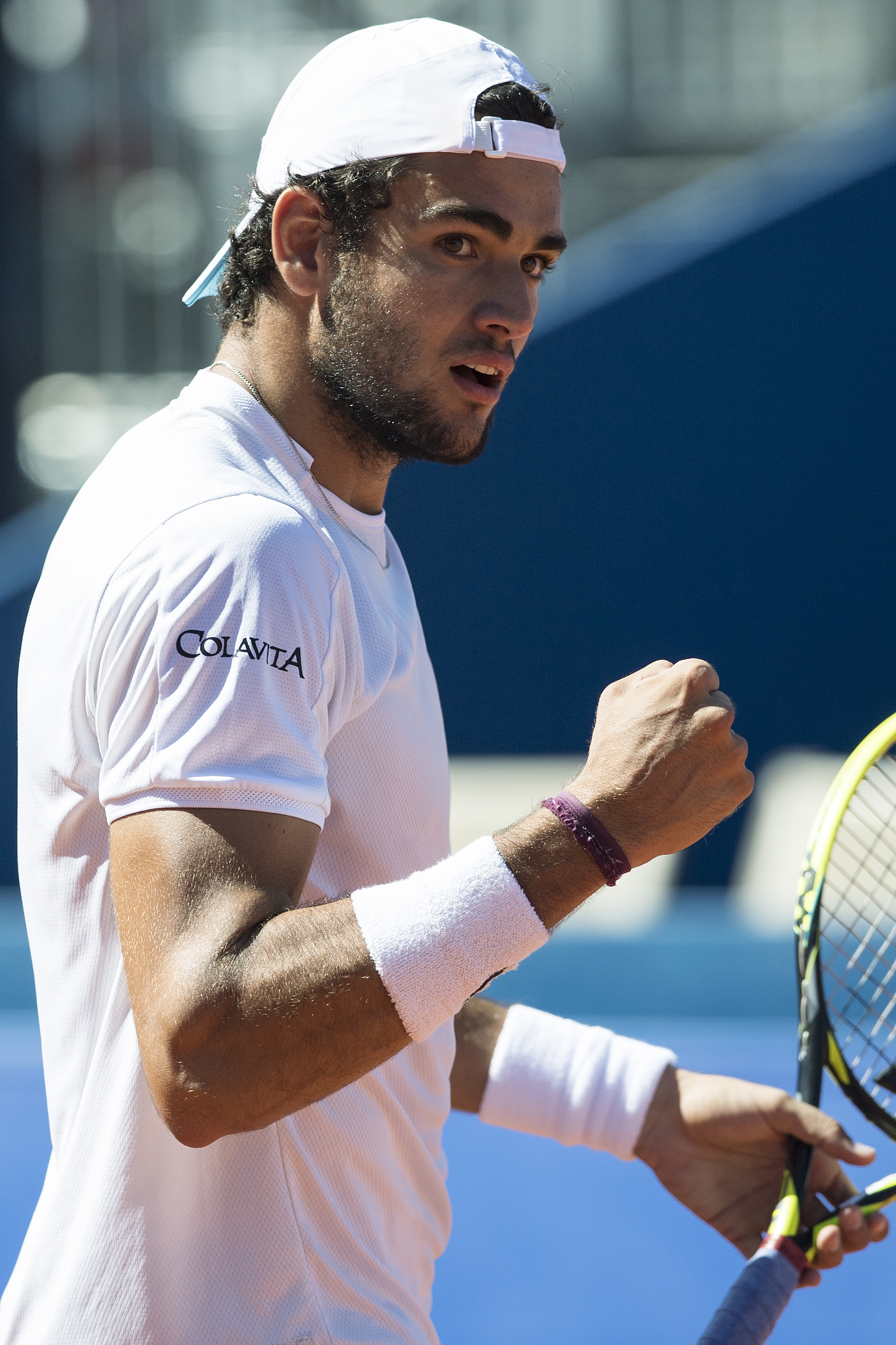 网球——瑞士公开赛:贝雷蒂尼晋级半决赛(1)