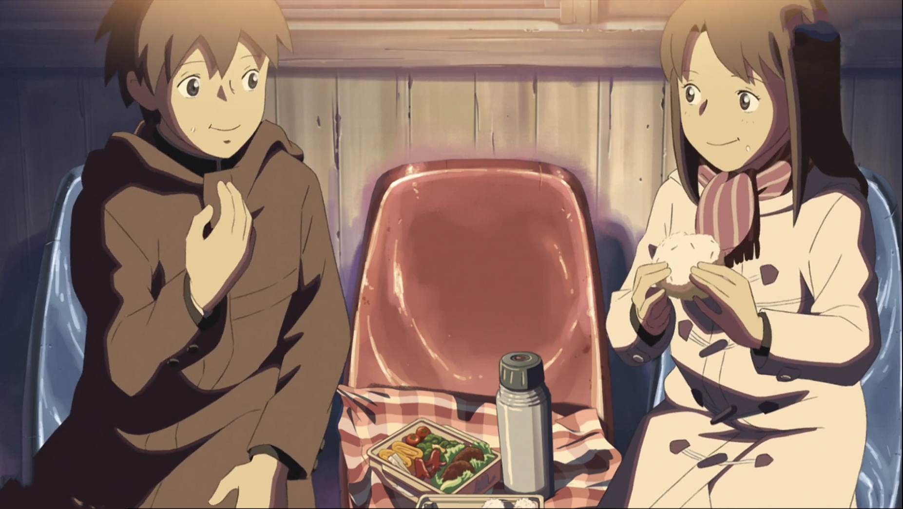 《秒速五厘米》听说樱花下落的速度秒速是五厘米