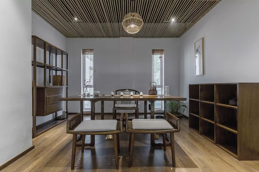 2套新中式茶馆设计,一起去追溯有腔调的中式慢生活!