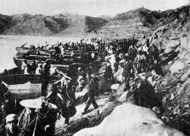 八路军韩城东渡黄河出师抗日 实现了由国内革命战争向抗日民族战争的