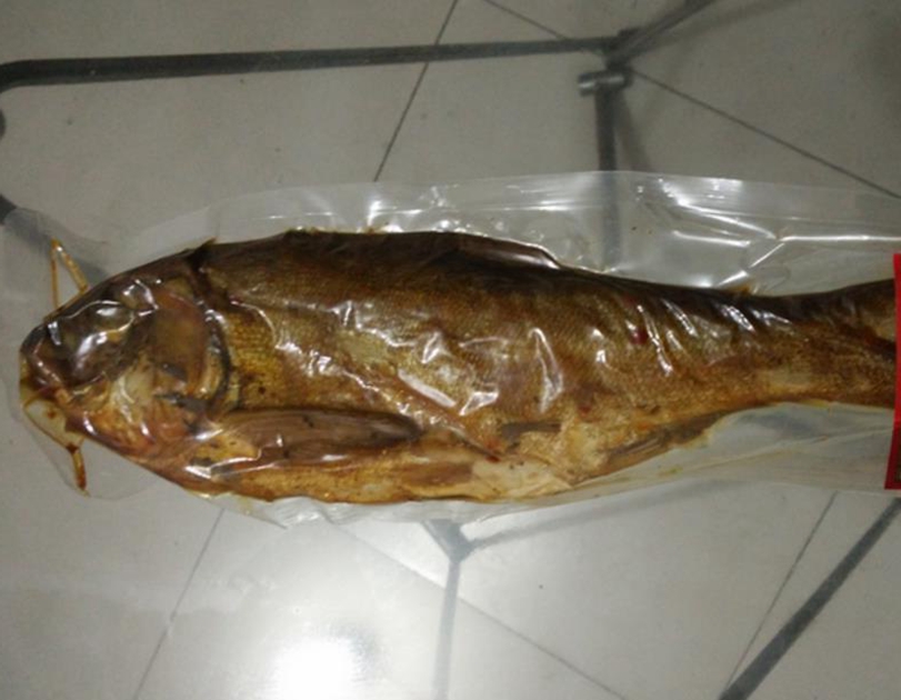 梁山正宗的一道极品美食,人们统称为"糟鱼"