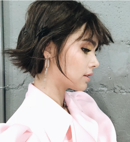泰国女星的短发造型,belle帅气十足,taew时尚霸道,最美的她!
