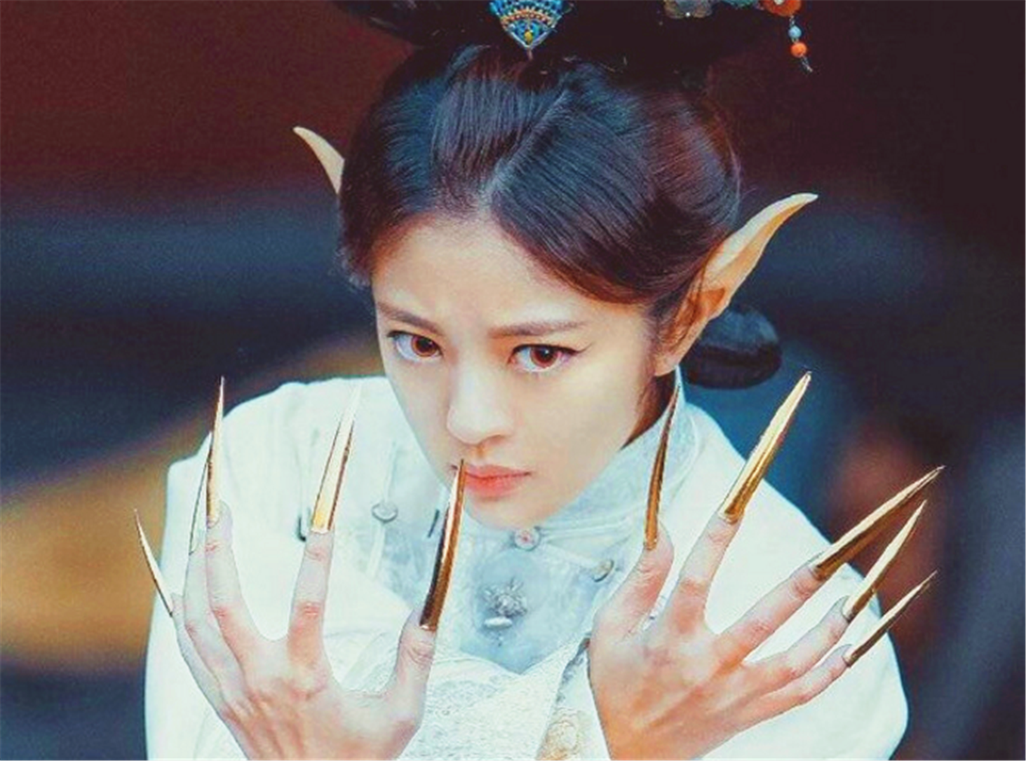 扮妖精最美的五位女明星,张萌排第三,李一桐第二,第一太美了!