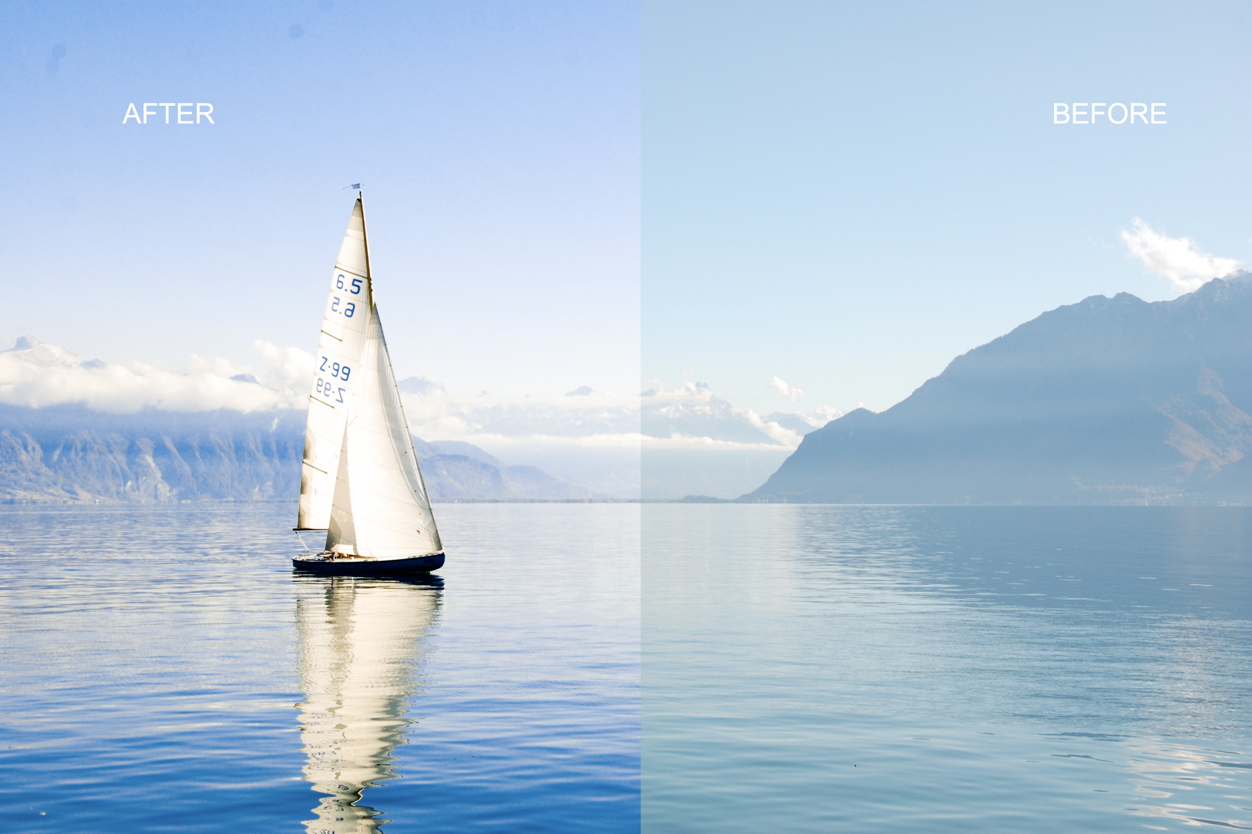 ps实用教程:把海滩照片调出清新通透效果!