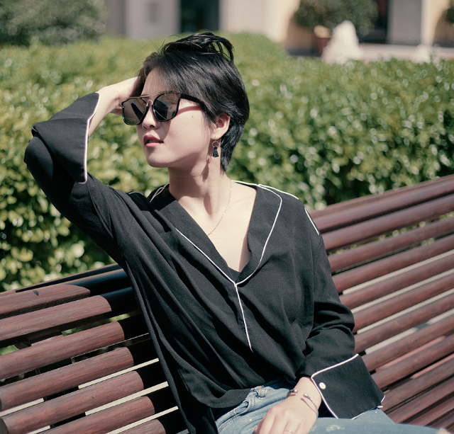 韩流风格:大众人的搭配,各个身材高挑