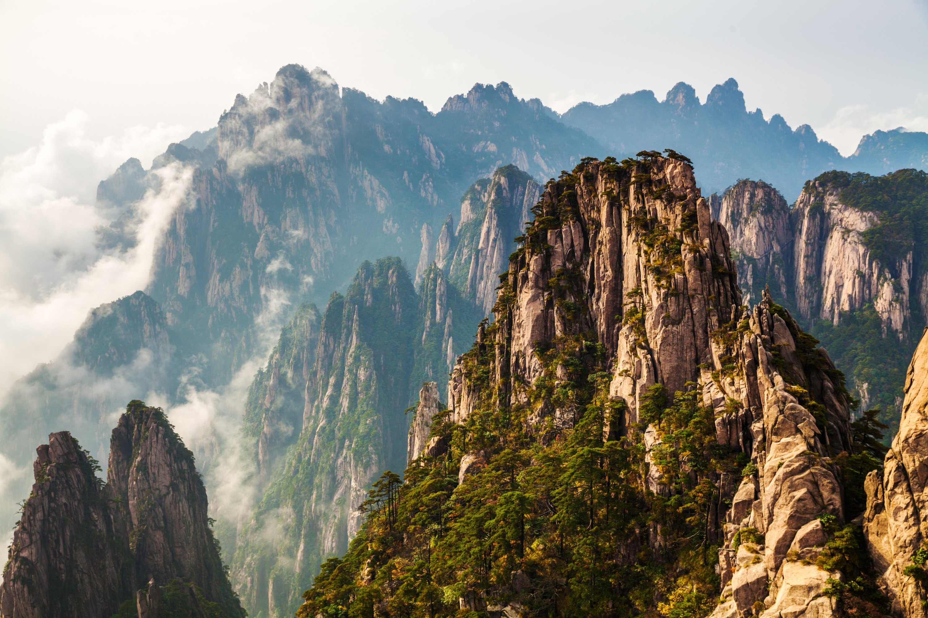 普皖黄山图片