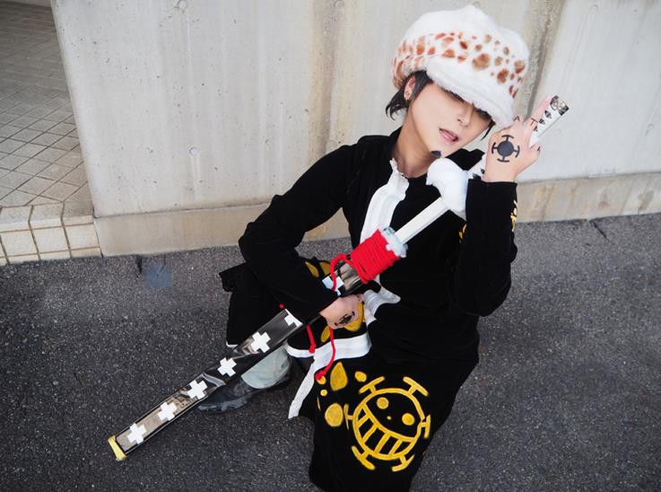 罗.海贼王cosplay,网友:路奇的鸽子,是某多多拼回来的吗?