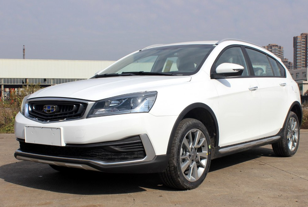 吉利汽车远景s12018款 1.4t cvt锋驰型,造型饱满,力量感十足