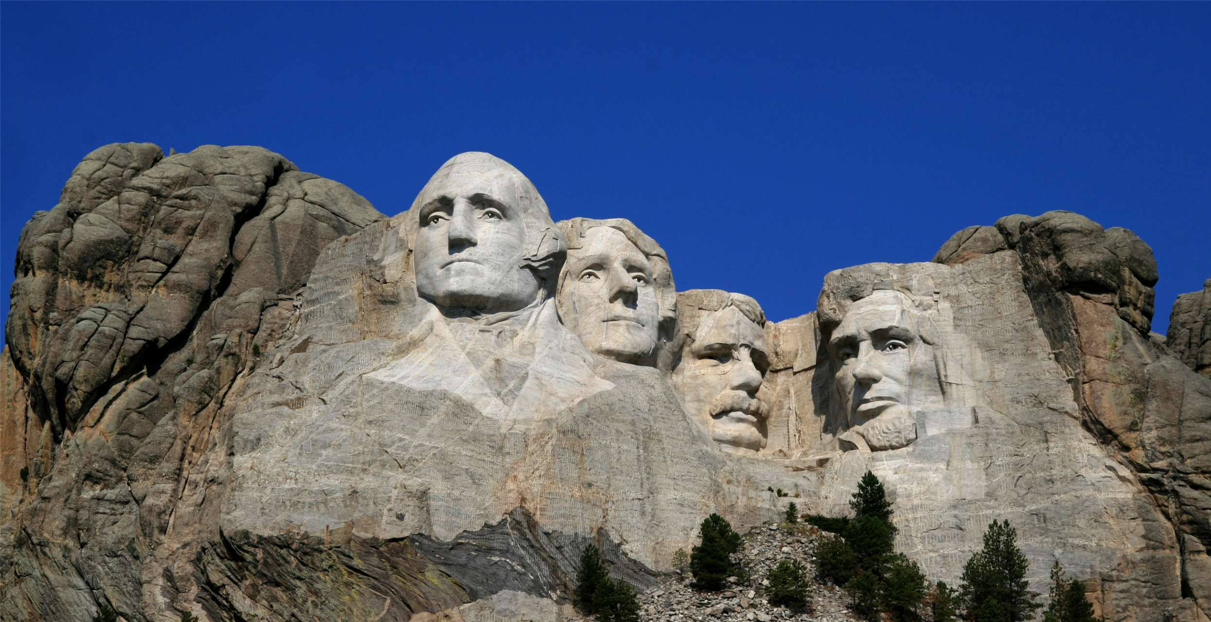 美国# 美国总统山,于1927年开始建设,1941年宣告完成.