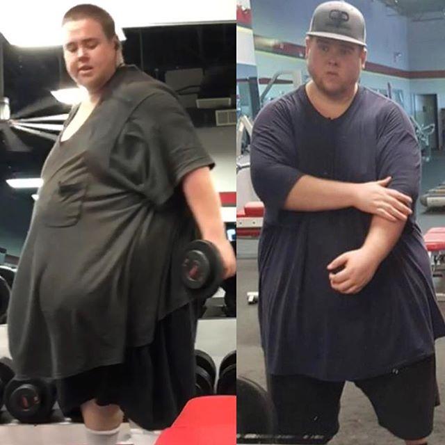 530斤男子胖到肾衰竭,减肥180斤再次反弹,网友:加油你能行!