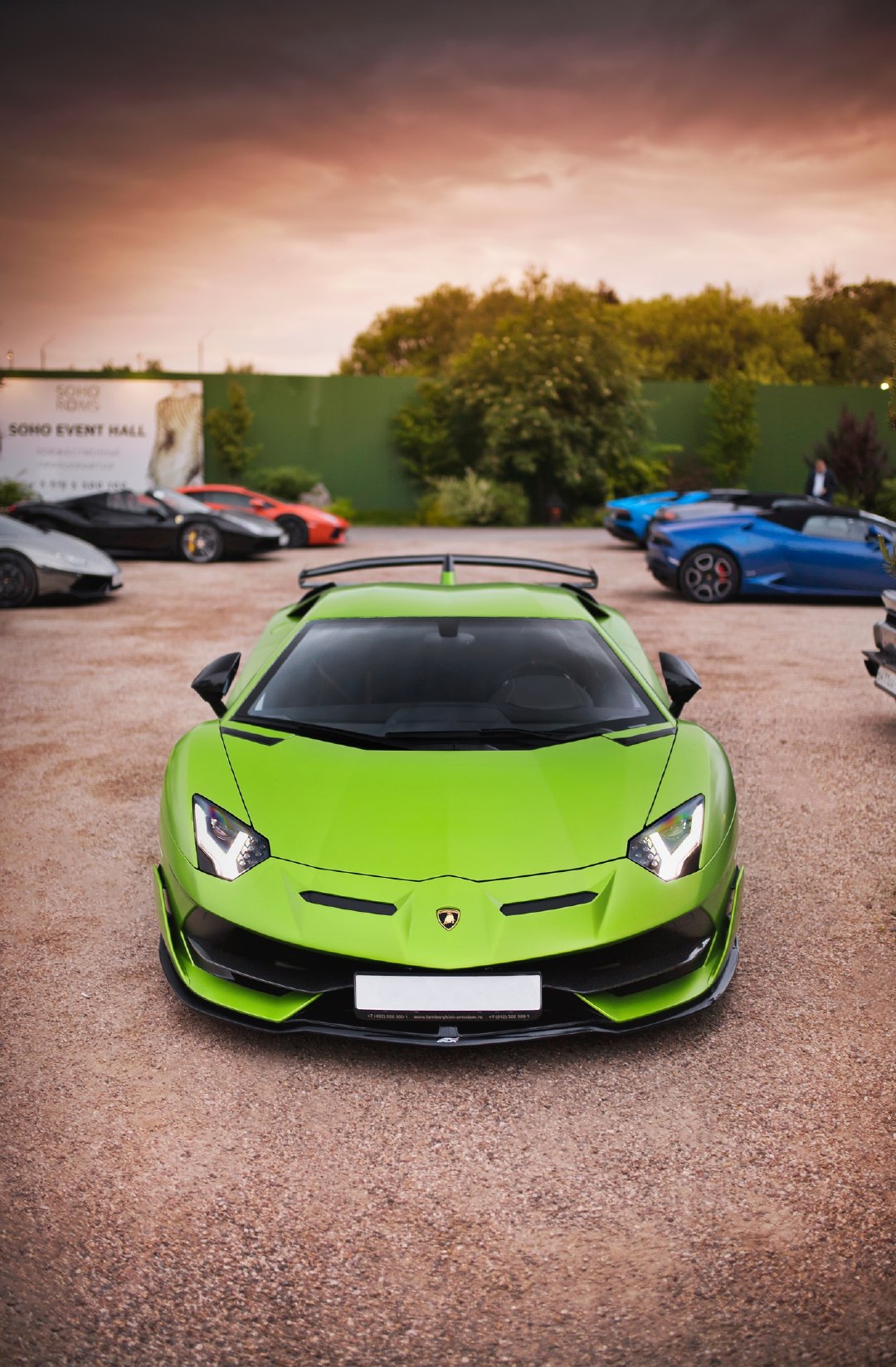 兰博基尼美图一套,颜色质感很赞!