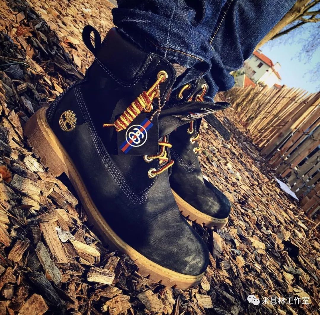 西海岸品牌斯圖西聯名stussy x 添柏嵐timberland 6 inch 經典