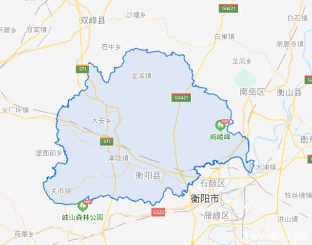 湖南省一个县,市县同名,总人口超100万! 湖南省一个县,市县同名,总人口超100万!