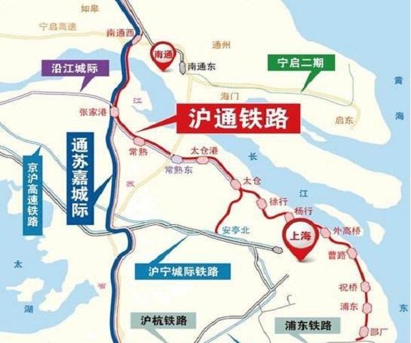 江蘇,上海新高鐵預計2020年通車,沿途設9站,此城市將成大贏家