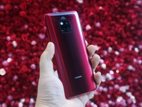 美到极致!华为mate 20 pro馥蕾红/璨星蓝新色发布