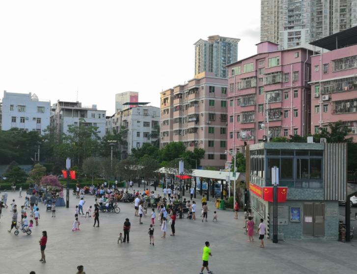 实拍深圳的福田村,有女网友戏称:好想嫁到这个地方