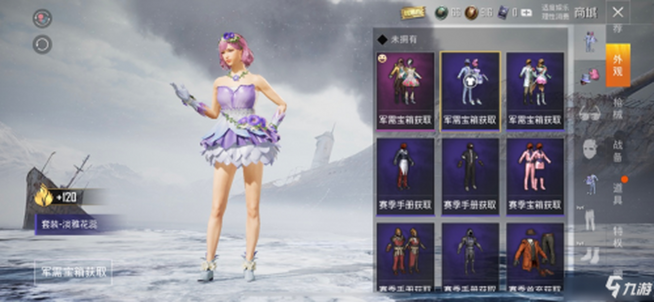 《和平精英》淡雅花蕊套多少钱 淡雅花蕊套氪金抽取技巧