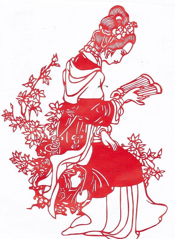 中国剪纸艺术和《红楼梦》的碰撞,火花光芒四射,古风源远流长