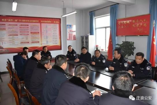 【新春慰问 情暖警心】朱天祥同志代表市公安局慰问